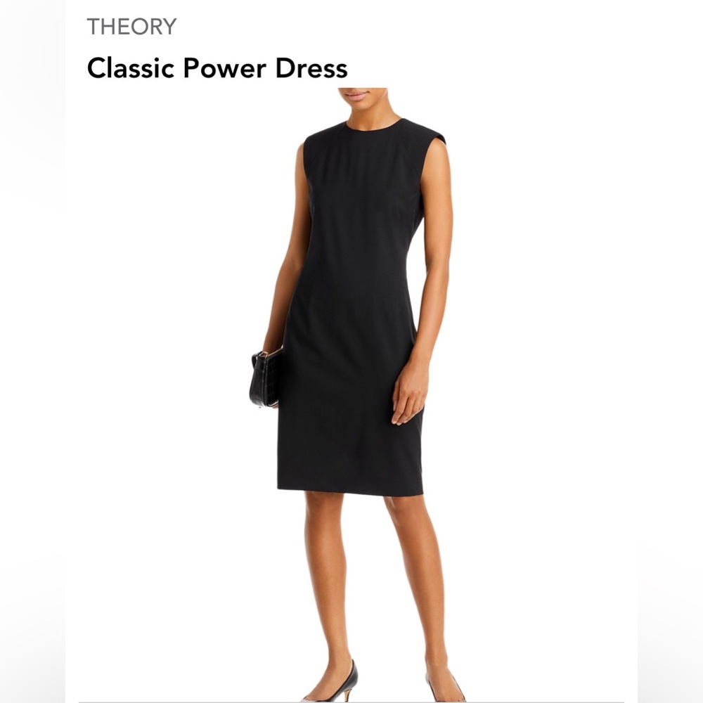 Theory Power Wool Dress